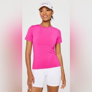 Fabletics Dragonfruit, Hot Pink T-shirt | XL | NWT | Feather Tech+